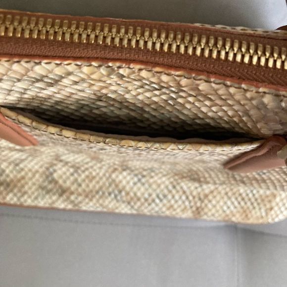 Brahmin Dome Satchel Snakeskin Embossed - Picture 6 of 11